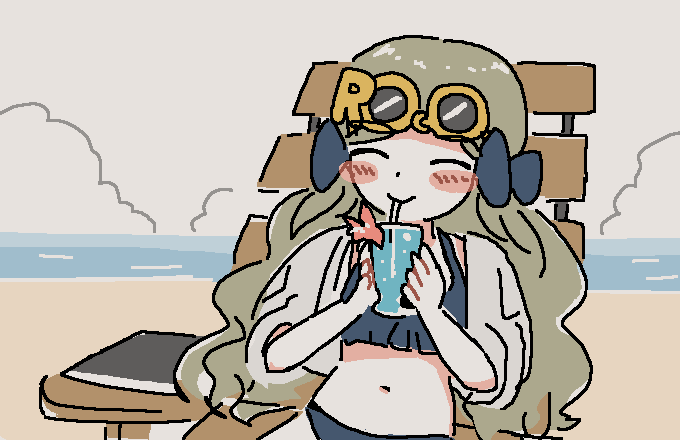 「」|⌒ ⌢のイラスト