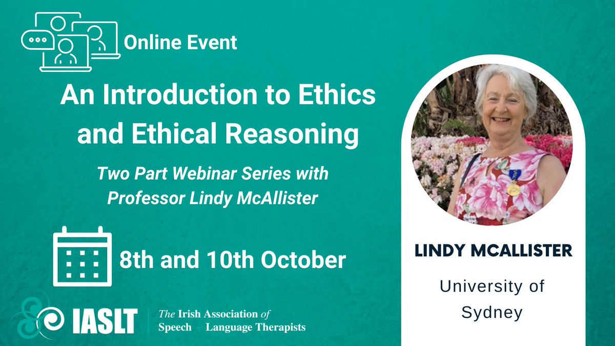 IASLT (@iaslt) on Twitter photo If you missed <a href="/McallisterLindy/">Lindy McAllister</a> at the recent <a href="/iaslt_ressig/">IASLT Research SIG</a> event, be sure to secure your place on this upcoming event! iaslt.ie/learning-centr… #iaslt #iasltcpd If you missed <a href="/McallisterLindy/">Lindy McAllister</a> at the recent <a href="/iaslt_ressig/">IASLT Research SIG</a> event, be sure to secure your place on this upcoming event! iaslt.ie/learning-centr… #iaslt #iasltcpd