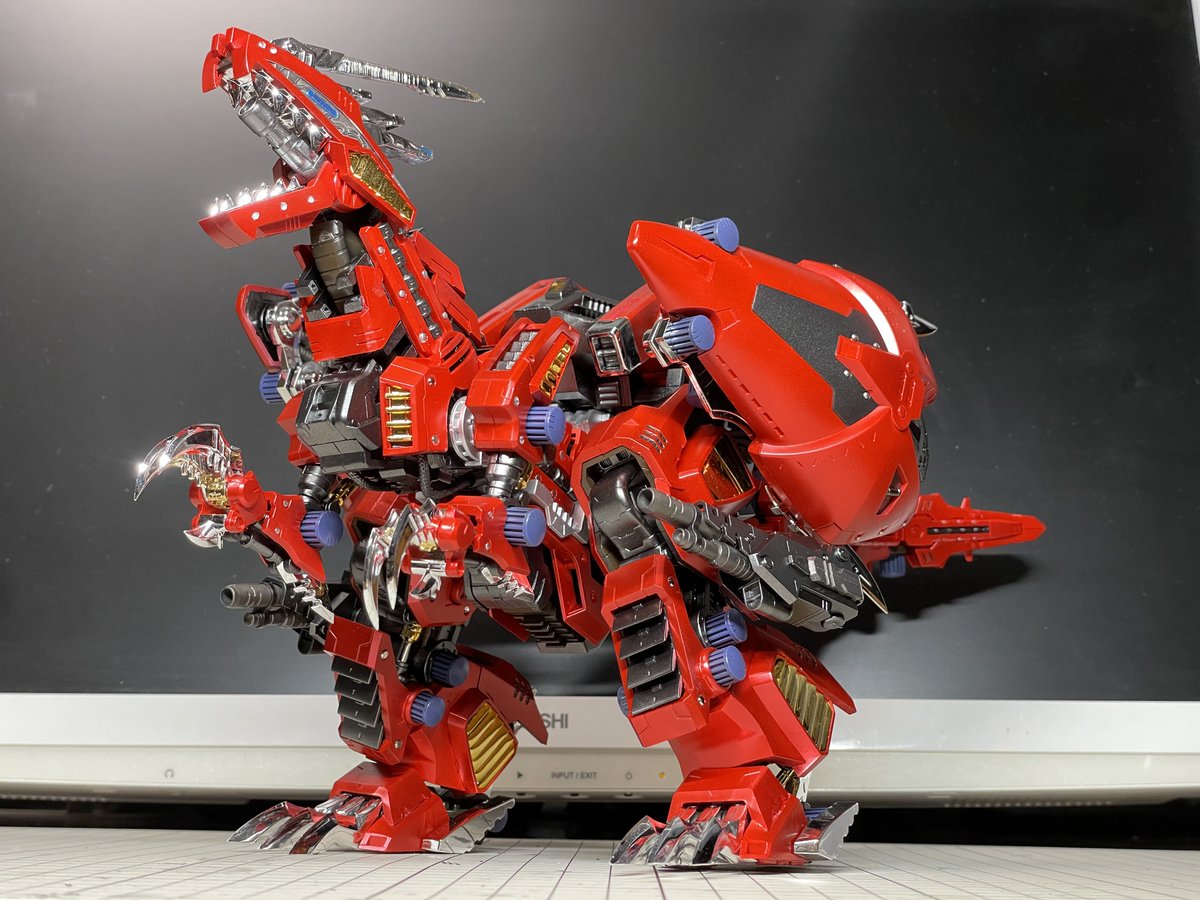 ゾイド　ジェノブレイカー HMM 全塗装品 KOTOBUKIYA - ゾイド ジェノブレイカー HMM 全塗装品の通販 by