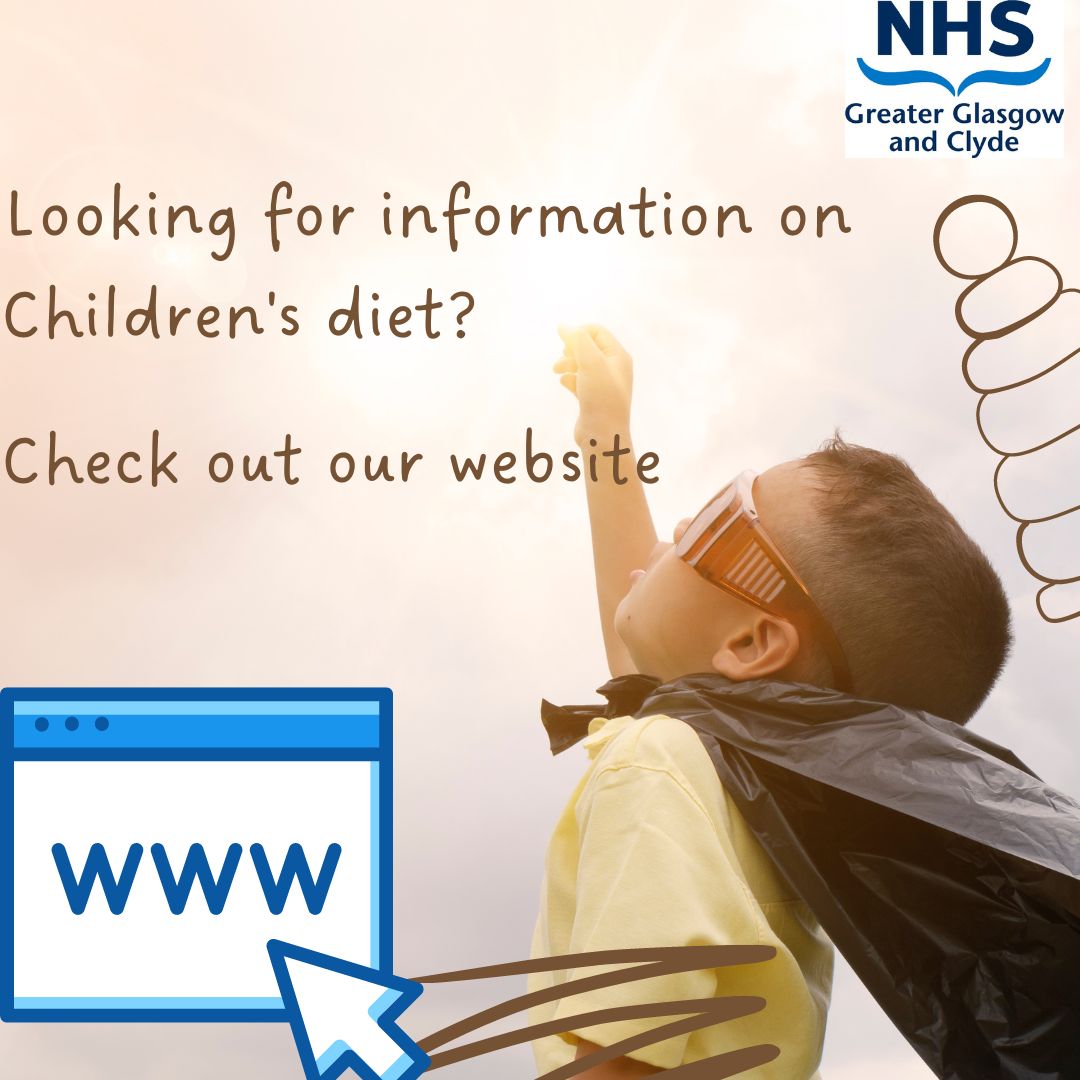 NHSGGC Dietitians (@nhsggcdiet) on Twitter photo Our dietetic website has lots information for parents and carers
Today we are looking at the information on children diet
Information for Children - NHSGGC
<a href="/NHSGGC/">NHS Greater Glasgow and Clyde</a>
<a href="/BDA_Dietitians/">British Dietetic Association</a> Our dietetic website has lots information for parents and carers
Today we are looking at the information on children diet
Information for Children - NHSGGC
<a href="/NHSGGC/">NHS Greater Glasgow and Clyde</a>
<a href="/BDA_Dietitians/">British Dietetic Association</a>