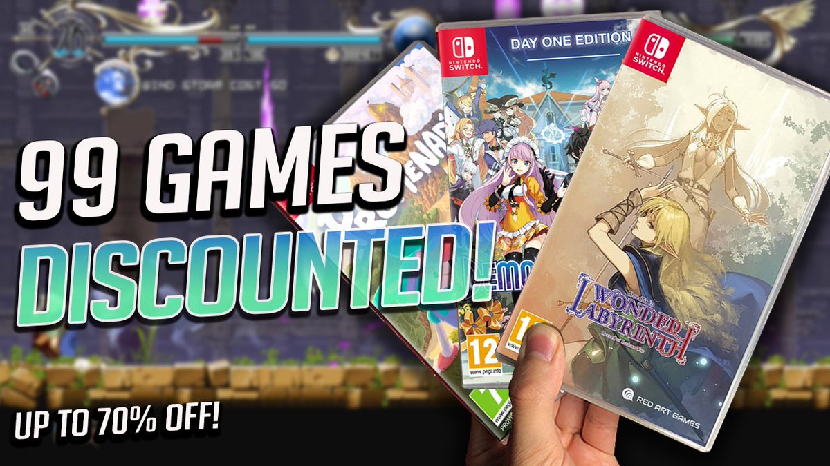 SoWhatAboutGame's tweet image. Red Art Game have 99(!) physical games discounted on their website: redartgames.com/?aff=5

Here's a vid giving the details youtu.be/-7n4c9bbtA8

Up to 70% OFF some really nice physicals on Switch, PlayStation and Xbox.