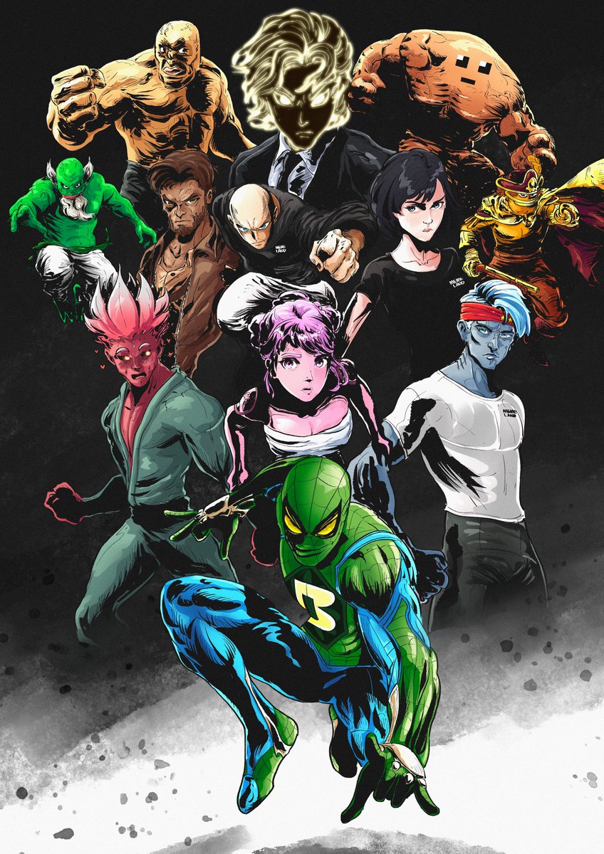 Borpa x <a href="/stakeland/">Stakeland</a> Day 6.

Time is flying, and we're nearing the end of the campaign. As a tribute, we want to express our respect to all the amazing people who made this possible and continue to push the industry forward. So many superheroes.

Can you recognize them all?