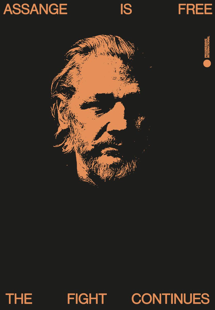 ProgIntl's tweet image. Assange is free. The fight continues.