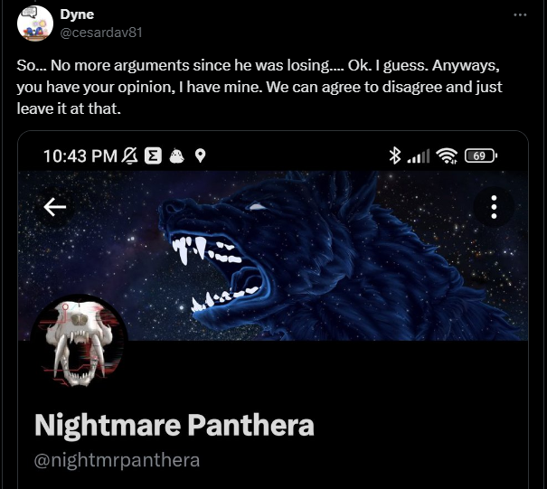 Nightmare Panthera (@nightmrpanthera) / Posts / X