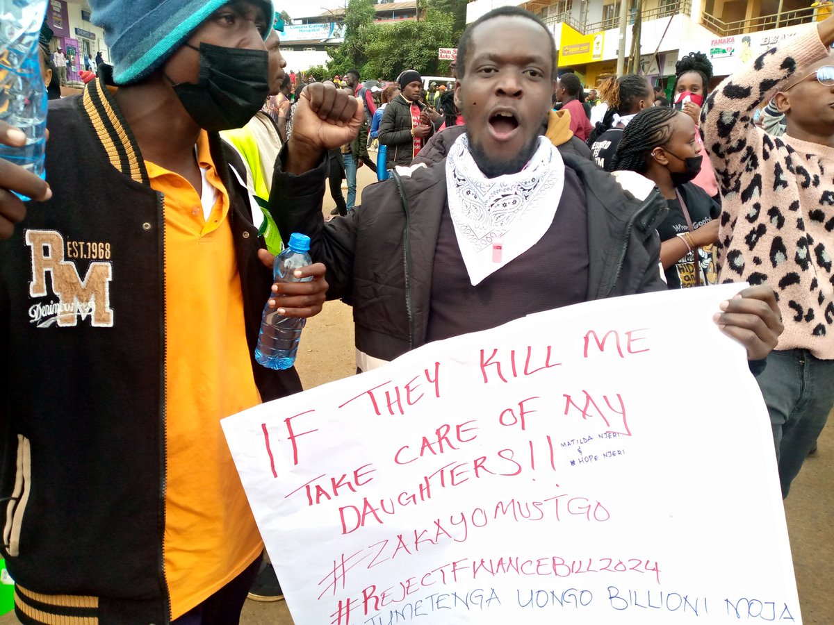 ken_kenniest's tweet image. If I don&apos;t make it home, Find my Daughter&apos;s and take care of them. #FORTHEIRFUTURE
#RejectFinanceBill29024