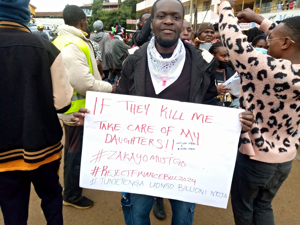 ken_kenniest's tweet image. If I don&apos;t make it home, Find my Daughter&apos;s and take care of them. #FORTHEIRFUTURE
#RejectFinanceBill29024