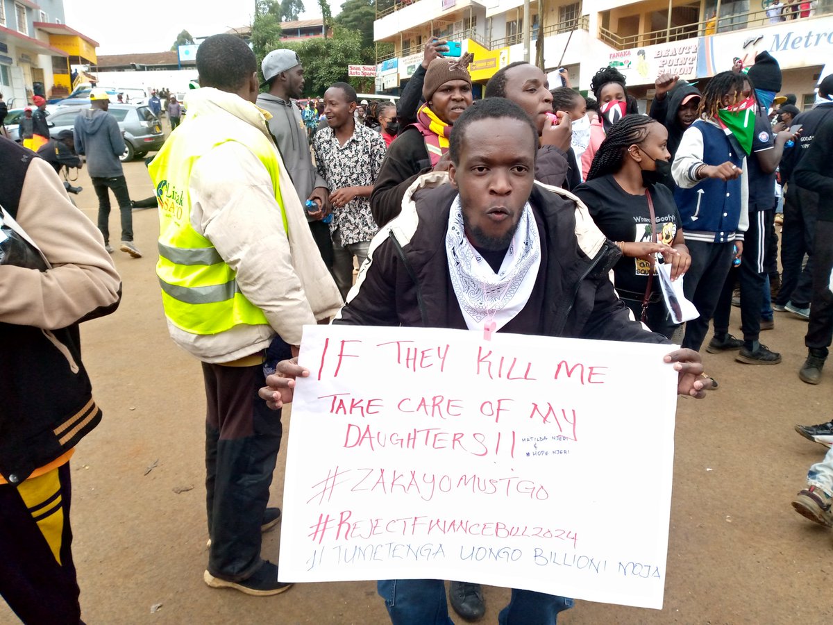 ken_kenniest's tweet image. If I don&apos;t make it home, Find my Daughter&apos;s and take care of them. #FORTHEIRFUTURE
#RejectFinanceBill29024