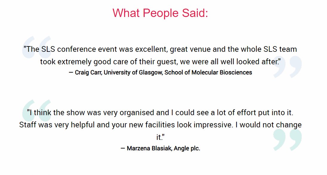 ScientificLabs's tweet image. The Scientific Laboratory Show &amp;amp; Conference 2024 was a blast! We&apos;ve thoroughly enjoyed reviewing your feedback and we&apos;re so glad to hear that #SciLabShow2024 left such a positive impression 😀

Here are our favourite testimonials shared by attendees 👉 ow.ly/r4IB50Sn8mf