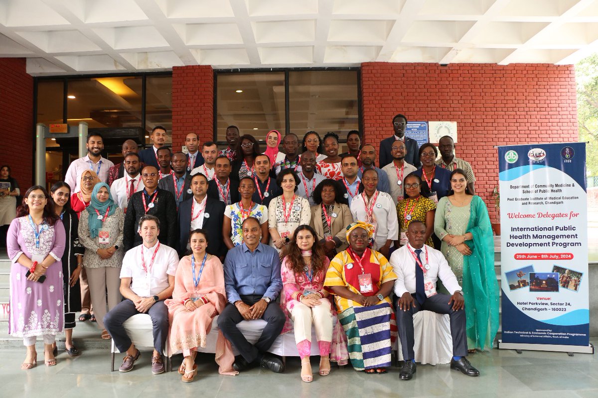 BuayHoth's tweet image. Did you know?

Attending 26th Cohorts of IPHMDP in India, along with 37 medical professionals from 20 countries around the world.
#IPHMDP
#IphmdpPgimer 
#Indianembassysouthsudan
 #SouthSudanMinistry
