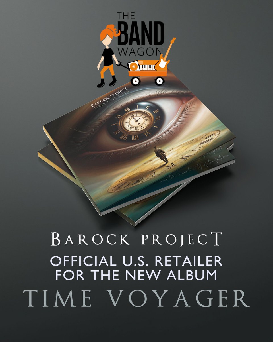 We are thrilled to announce that Barock Project has started a collaboration with The Band Wagon USA for the exclusive distribution of our new album Time Voyager in the United States! 🇺🇸
thebandwagonusa.com/collections/ba…

#barockproject #timevoyager #thebandwagonusa #usa #retailer