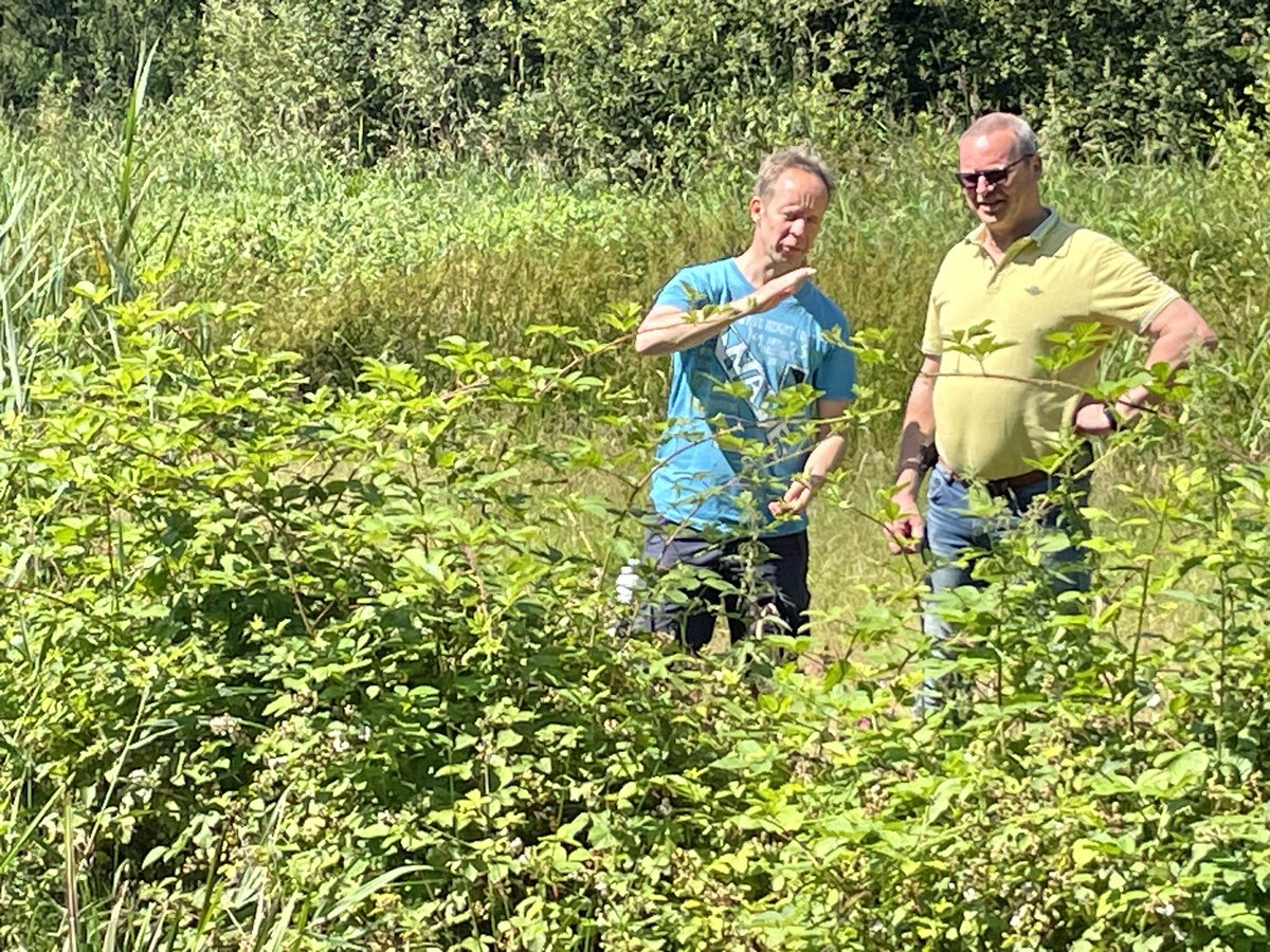 Vanmorgen op excursie geweest met de collega’s van werkeenheid As50+ en Land van Cuijk. Vanuit Waterschap De Donmel gaven <a href="/ericschellekens/">Eric-schellekens</a> en <a href="/johnklijn/">John Klijn</a> een toelichting over het project Kampina. Fijne manier van kennisdeling!