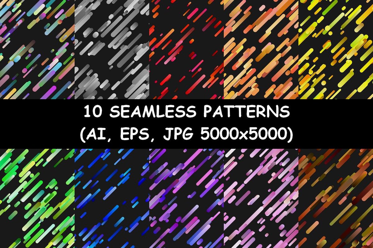 DavidZydd's tweet image. 10 Seamless Gradient Stripe Patterns youtu.be/hC9Wgp8066c  #BackgroundGraphics #CheapPatterns #seamlesspatterns #CheapVectorGraphics #PatternSet #BackgroundSet #multicoloredbackground #background #seamless #DiscountPatterns