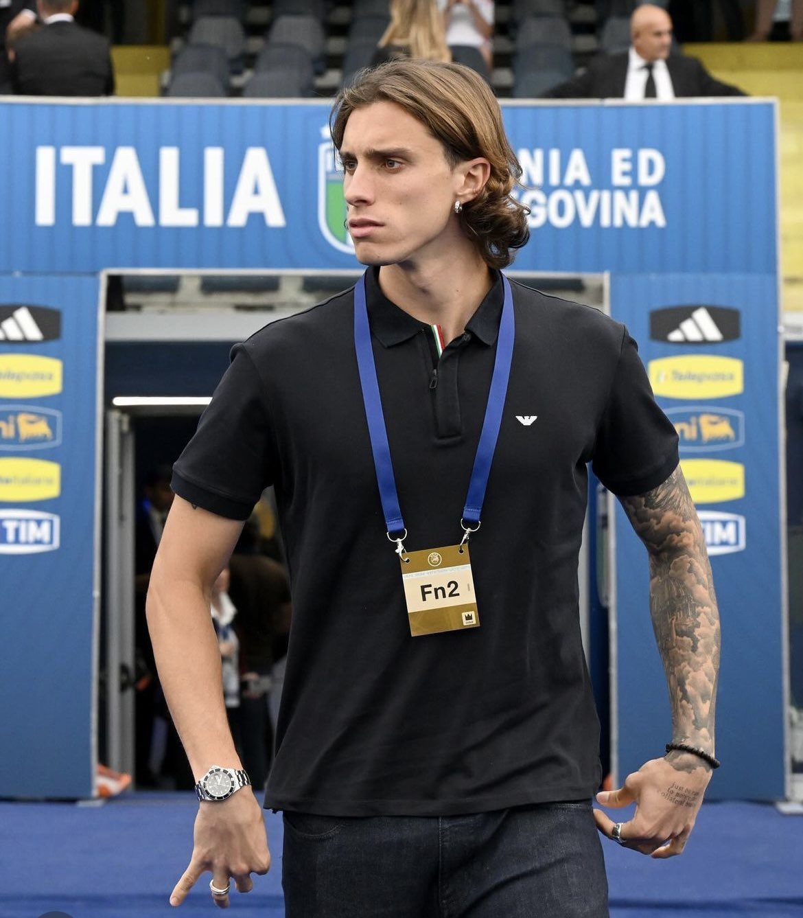 イタリア代表 ポロシャツ PUMA イタリア代表 2020 カジュアル ポロシャツ 半袖(ネイビー