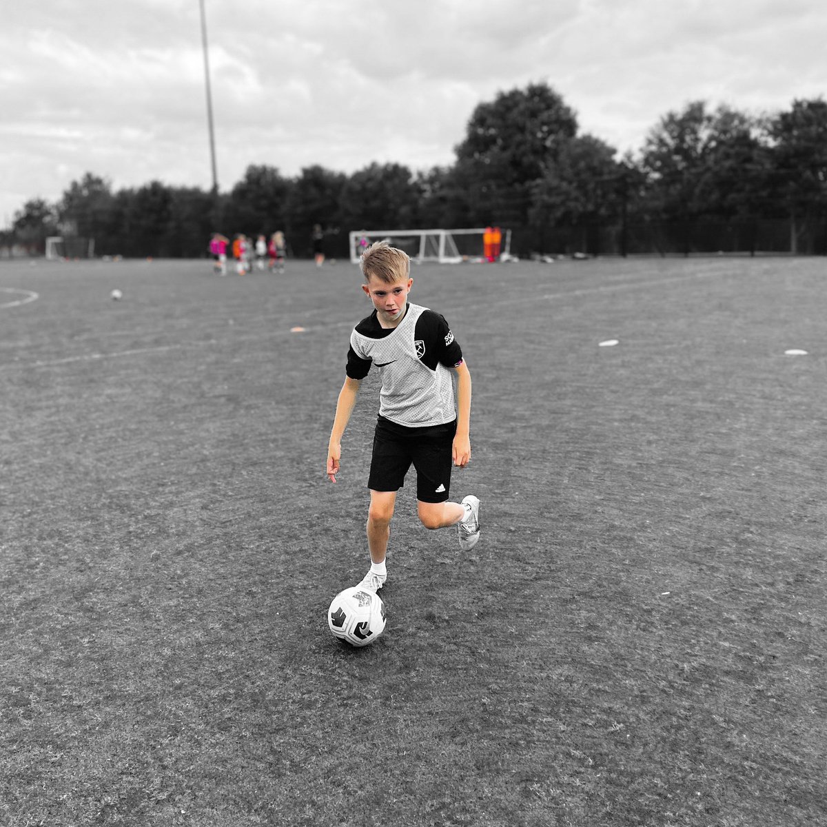 Before anything else, be on the ball. It’s the foundation to everything you need to learn as a young footballer. 🤙🏽⚽️🖤