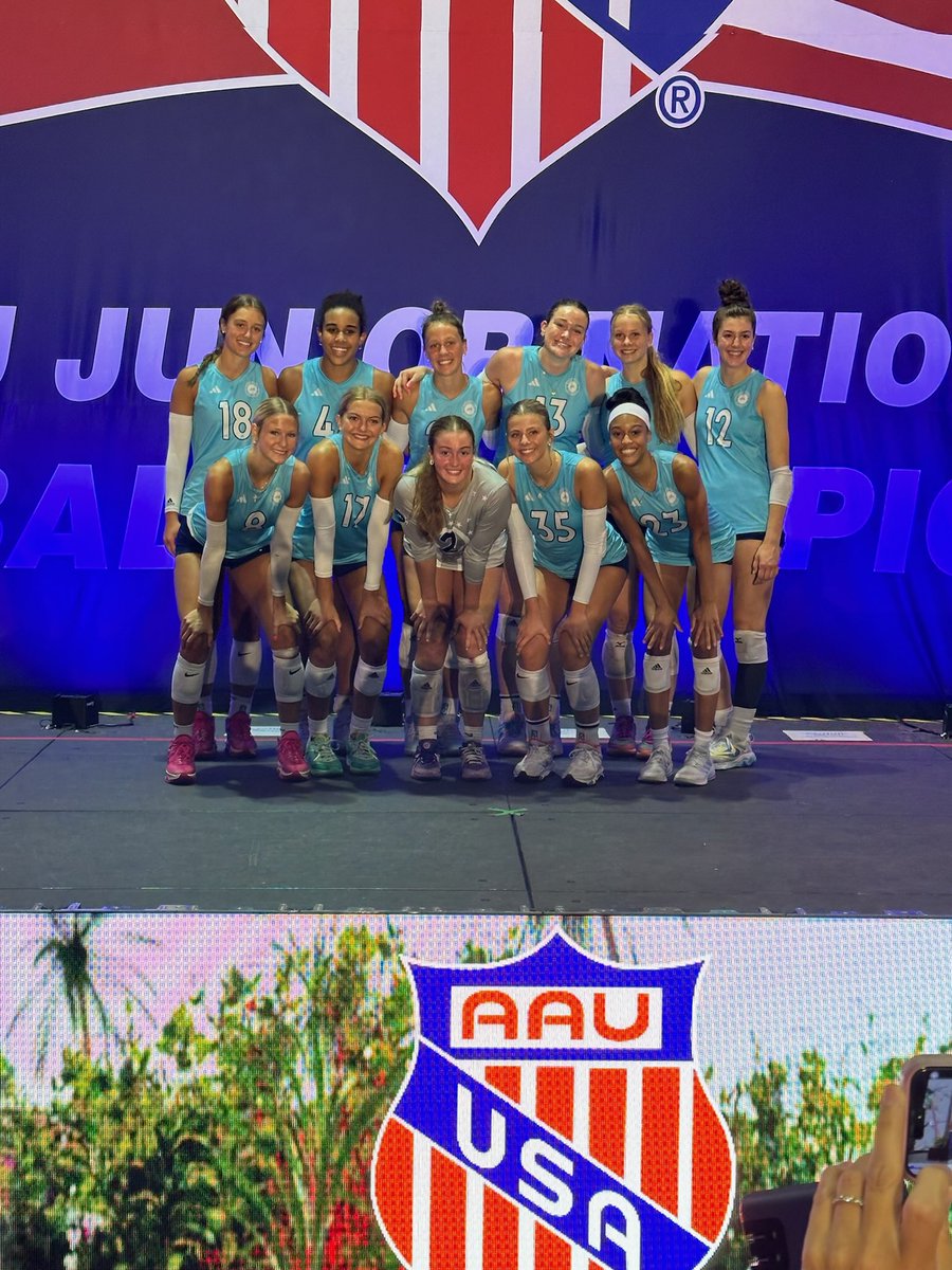 Congratulations to <a href="/MintonetteSport/">Mintonette Sports</a> 61s on their third national championship!