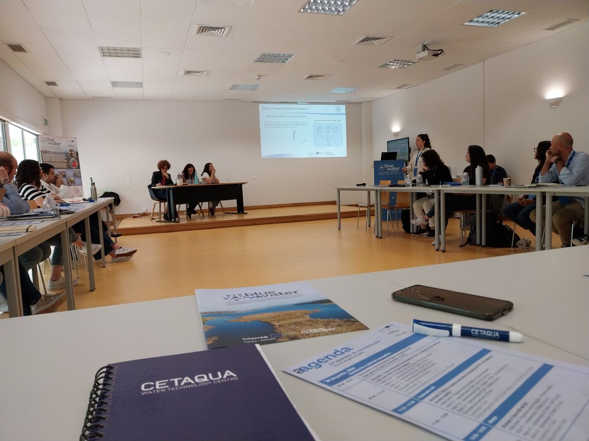 CETAQUA's tweet image. 📍Viajamos a Oporto para la segunda reunión de coordinación del proyecto @BlueWWater, financiado por @poctep. Una oportunidad para poner en común los avances en torno al control y tratamiento de los #CECs y #microplásticos, y establecer los próximos pasos a seguir✅#RedNordWater
