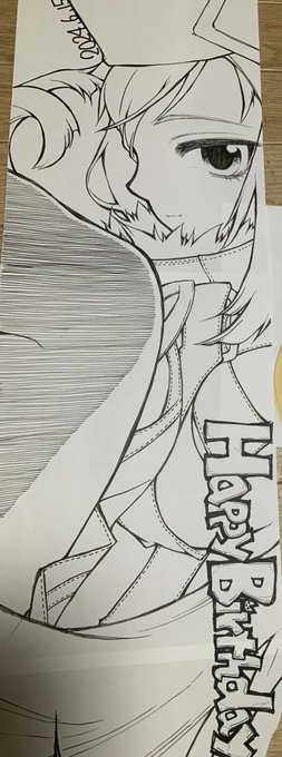 (6/15)

載せるのが遅くなりましたが、先日の自分の誕生日に
奥さんと娘がミリアちゃん描いてくれてました!
びっくりした!!!
ありがとう～～!!!!(二枚目が娘)
滅茶苦茶可愛い!!!!

そして二人とも上手い!仕事手伝ってくれ!!!(心の声 