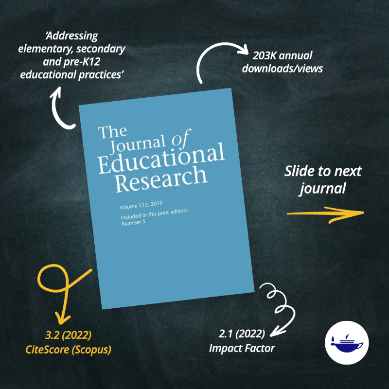 tandfonline's tweet photo. Join our growing community of researchers making a difference in Education by publishing in one of our high-impact journals. 📚