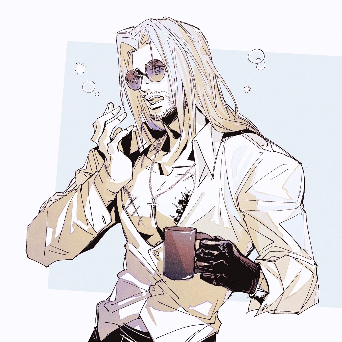 TIGERIED's tweet image. #Trigun #Vash 约的委托
