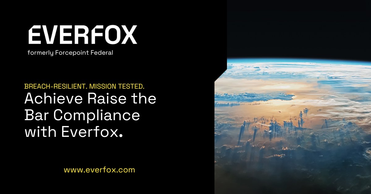 C4ISRNET's tweet image. Everfox #RaisetheBar-compliant #CrossDomainSolutions enable collaboration while complying with the most stringent security standards. Learn more: assets.everfox.com/app/uploads/20…
.
.
Sponsored by @EverfoxSec