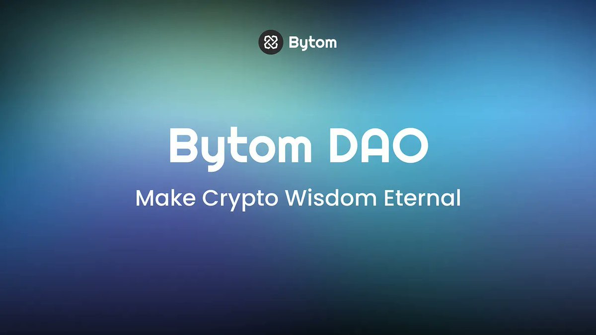 BytomDAO tweet media
