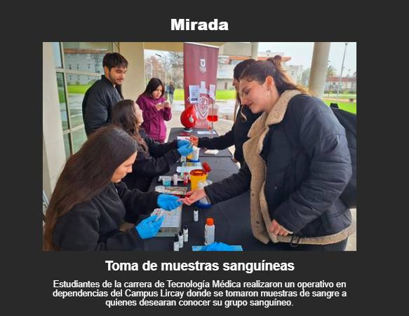 CsSaludUTalca's tweet photo. 📸 En #UTalca Noticias 👉 Difusión grupo sanguíneo y trabajo de #Societem, estudiantes de Tecnología Médica UTalca ⬇️

#CsSaludUTalca
#TMUTalca https://t.co/HOkybjvVft