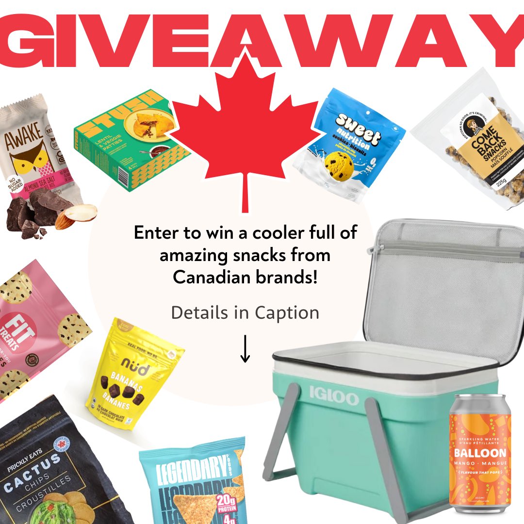 Juliana Casale (@attackofthetext) on Twitter photo This year I’m celebrating #CanadaDay by stuffing an Igloo cooler full of <a href="/waterballoonco/">waterballoon</a> + other tasty regional snacks and giving it away to one lucky Canadian!
You can enter to win here 👇
instagram.com/p/C8o8TYxuvgm/… This year I’m celebrating #CanadaDay by stuffing an Igloo cooler full of <a href="/waterballoonco/">waterballoon</a> + other tasty regional snacks and giving it away to one lucky Canadian!
You can enter to win here 👇
instagram.com/p/C8o8TYxuvgm/…