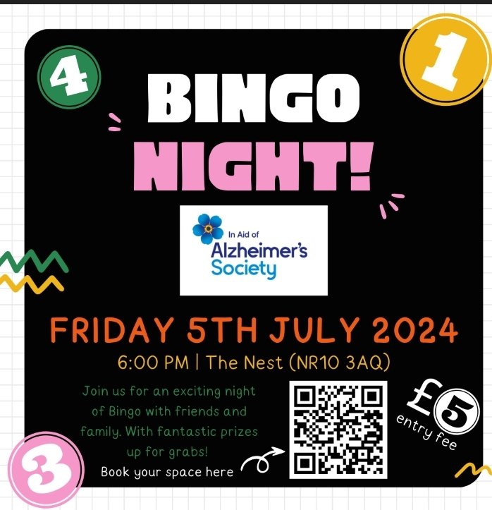 Anyone for Bingo? 

<a href="/alzheimerssoc/">Alzheimer's Society</a>