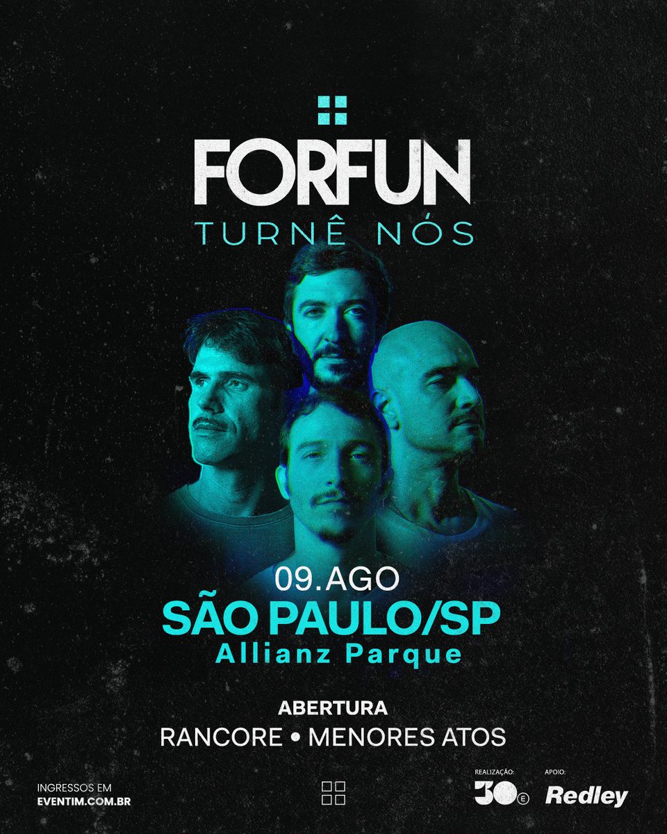 ForfunOficial's tweet photo. "São muitos amigos, não me sinto só!" 🔥

A gente chamou nossos amigos do @rancore e do @menoresatos para estarem com a gente no maior show da história do Forfun em São Paulo!
Esperamos vocês no dia 9 de agosto no @allianzparque pra fazer história.

🎟 ÚLTIMOS ingressos disponíveis no link: https://t.co/XaHaexE8oC