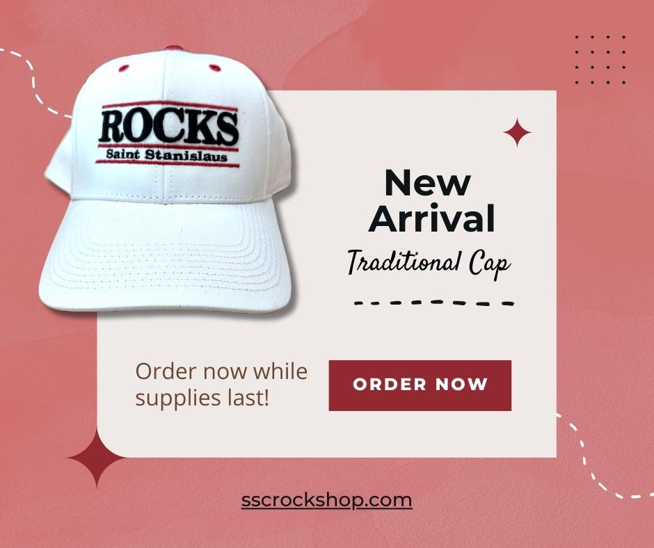 StanislausRocks's tweet image. 🎉 New Rock Shop Arrival! 🎉
Check out our brand new traditional cap!
Perfect for showing your pride with style and comfort. Don't miss out, order now while supplies last!
Purchase here: sscrockshop.com/collections/ne…