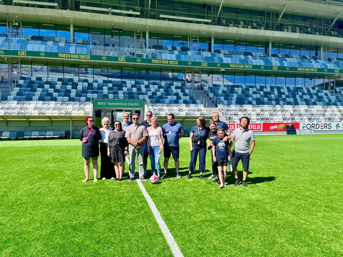 Tänään päästiin Tammelan Stadionin liikekeskuksen yrittäjien kanssa tutustumaan, kun Stadion valmistautuu #LauriTähkä konserttiin. 

Kiitos <a href="/heppa22/">Toni Hevonkorpi</a> esittelystä.