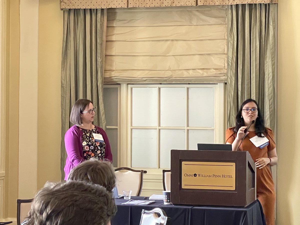 Makenzie Dyer &amp; Prajakta Deshmukh presented Collaboration with Preparation Programs as a Regulatory Body- An Ethical Balance at the 95th Annual Conference in Pittsburgh
