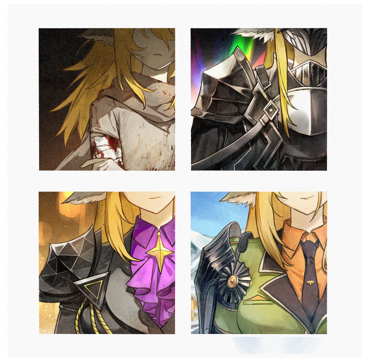 aszeroo0's tweet photo. Four moments of her🐐
#degenbrecher #锏  #ARKNIGHTS https://t.co/8Qnrihqnij