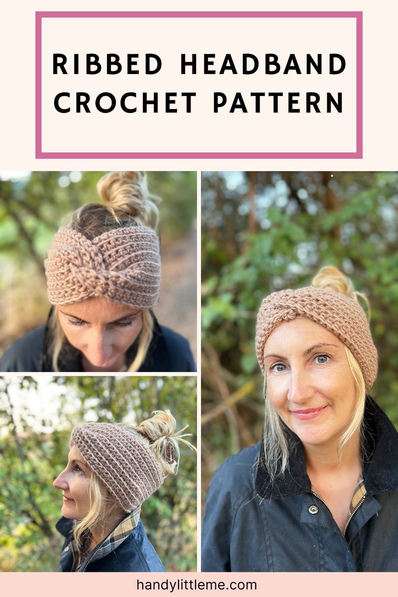 handylittleme's tweet image. Learn how to do single crochet ribbing and make a headband!
See the pattern ➡️handylittleme.com/how-to-crochet…
View the video tutorial ➡️youtu.be/MgUxNVB0L7s?si…
#crochet #crochetpattern #crochettutorial #crochettutorialvideo