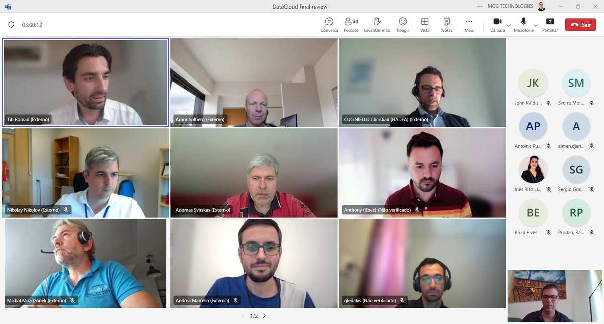 Data Cloud (@datacloud2020) on Twitter photo We are thrilled to announce that the <a href="/DataCloud2020/">Data Cloud</a> final review was a complete success, showcasing the outstanding results achieved.
It is the end of three years' hard work. A big thank you to all who contributed to making this possible! We are thrilled to announce that the <a href="/DataCloud2020/">Data Cloud</a> final review was a complete success, showcasing the outstanding results achieved.
It is the end of three years' hard work. A big thank you to all who contributed to making this possible!
