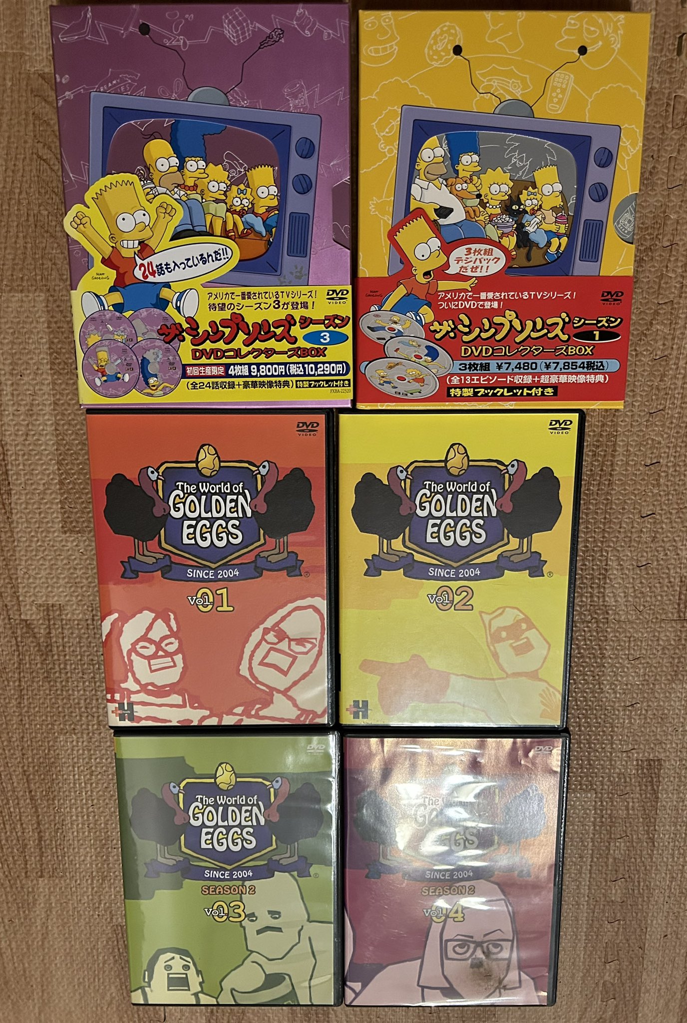 爆笑 DVD The World of GOLDEN EGGS Vol.01～4 Amazon.com: Vol. 4-World of Golden Eggs : Movies & TV