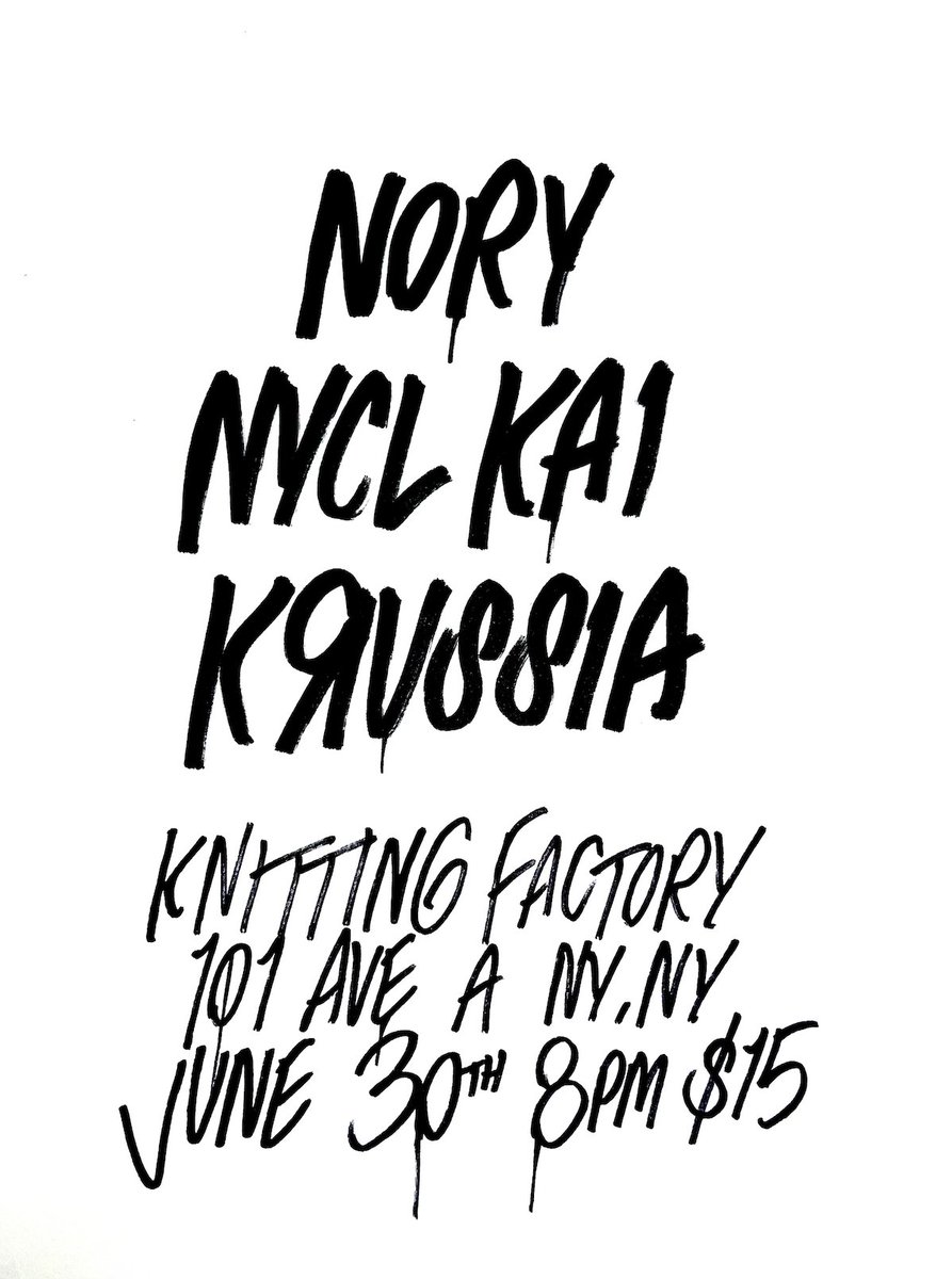 ticketweb.com/event/nory-nyc…