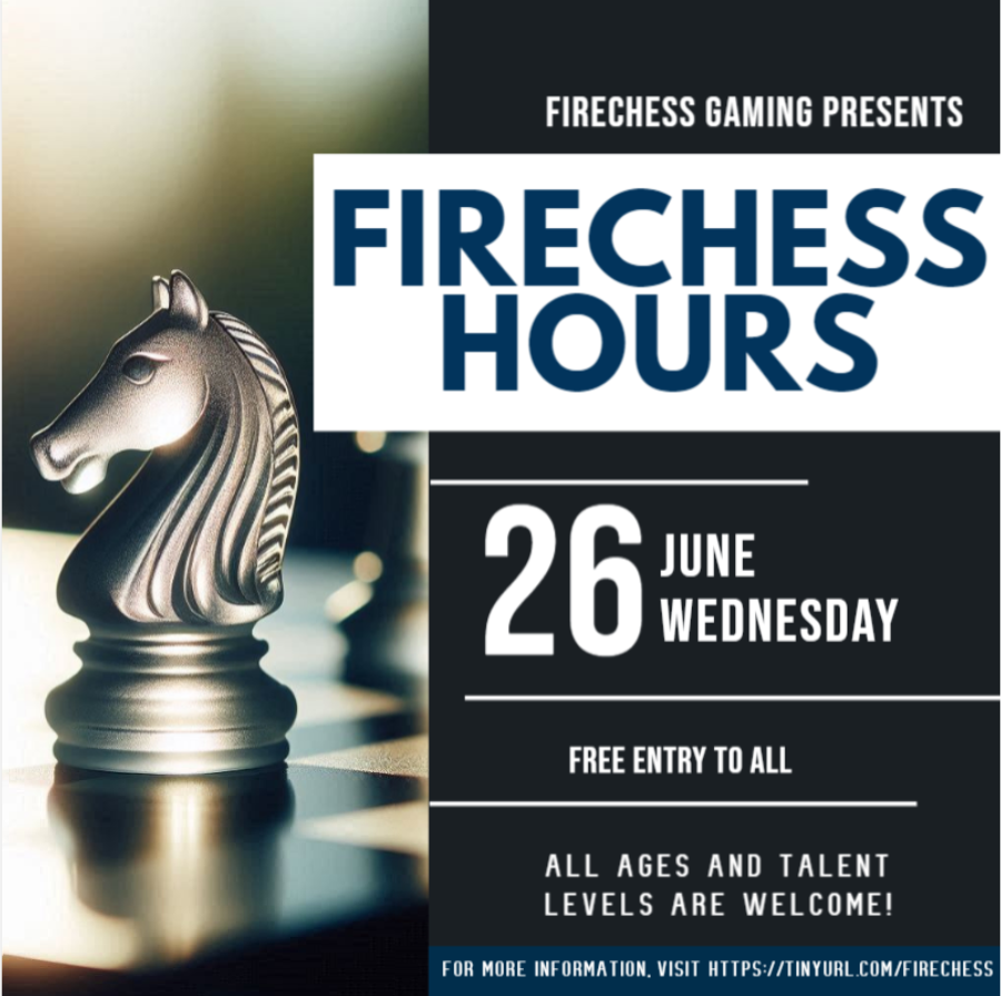FireChessGaming's tweet photo. Join us for FireChess Hours every Wednesday starting June 26, 2024 at 2:00 AM UTC!

Sharpen your skills, enjoy competitive matches, and connect with fellow chess enthusiasts.

See you there!

#FireChess #Chess #ChessCommunity #ChessLife #ChessLovers #ChessGame #ChessTournament https://t.co/ChxhuinY7G