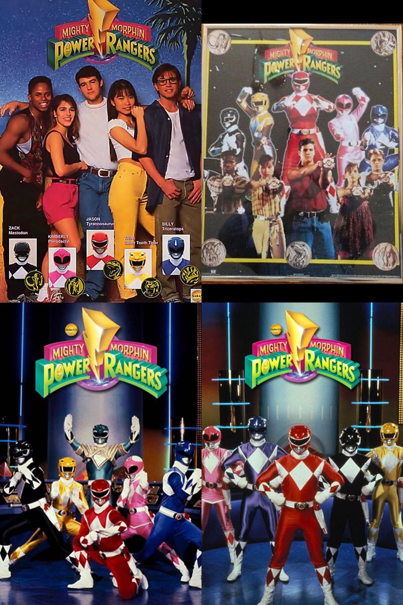 1993 vintage Power Rangers