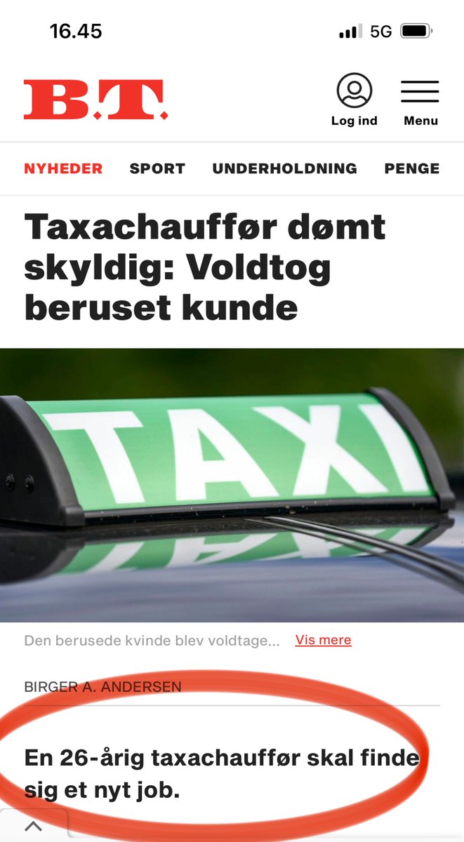 Alternativt take på vinklen BT 😳

#dkmedier