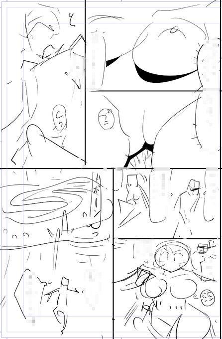 立て込んでおりすいません!🙇‍♀️
いいねリポストありがとうございます🙏

今日描いた絵 2099個目
●ヤバい!! ハ○カで電車に乗っちゃった〜ほとんどモロ出しボディペインティング〜
仮タイトル「プールプールで夏〜はプール」 
https://t.co/0BGGK8hZVj
なめぞう漫画一覧
https://t.co/laZVh7nGLI 