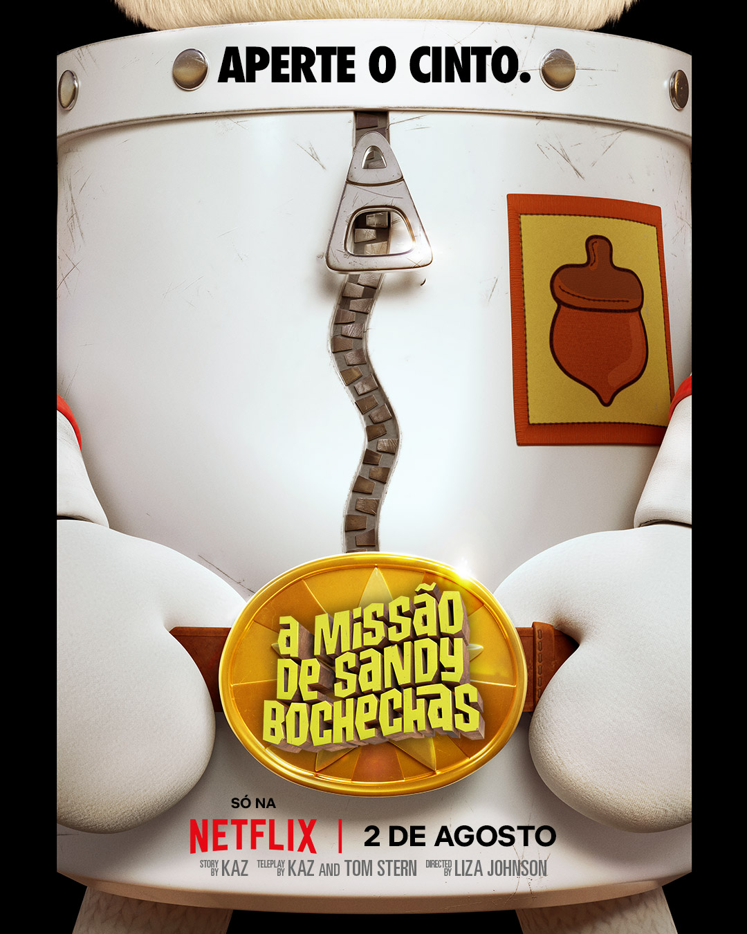 Netflix anuncia data de estreia do filme ‘’A Missão de Sandy Bochechas’’ 1 GQ7V8AGXMAAuXHY