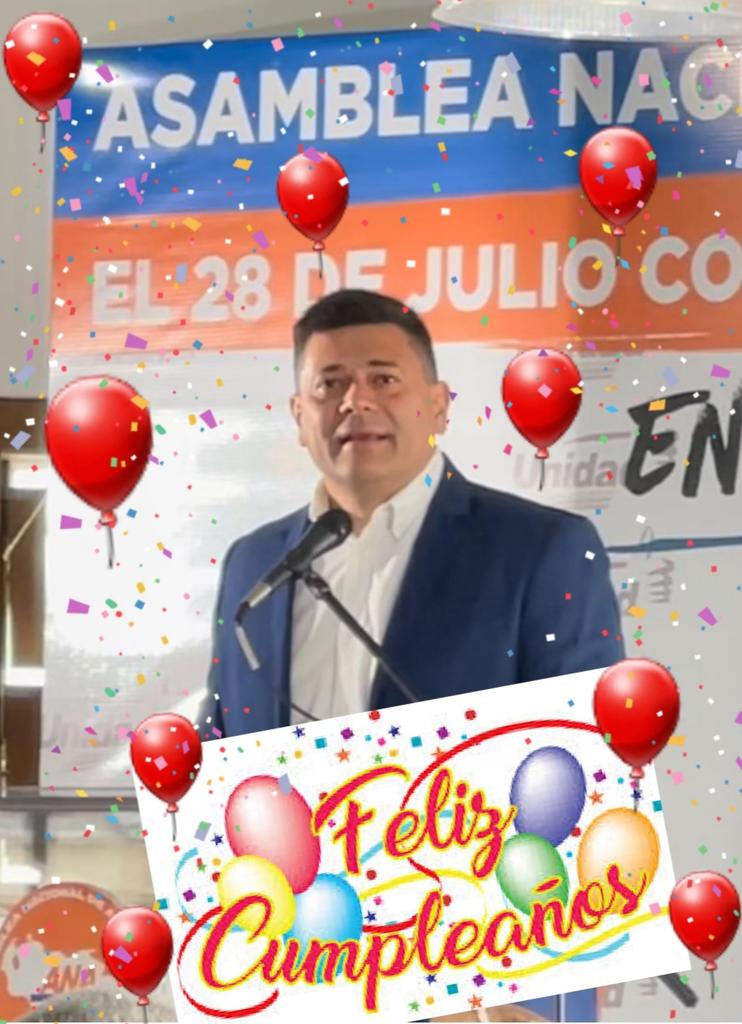 Mvto1roDeMayo's tweet photo. #25Jun24 #SandraAlfaro Nuestras felicitaciones a nuestro hermano @freddysuperlano en su cumpleaños, mucha vida y salud. 🎂🎁🎉🥳🎈🥂🍾🎶
El próximo año lo celebramos en libertad, #VamosAGanar con @EdmundoGU
@VoluntadPopular https://t.co/UsGUE0ssZN