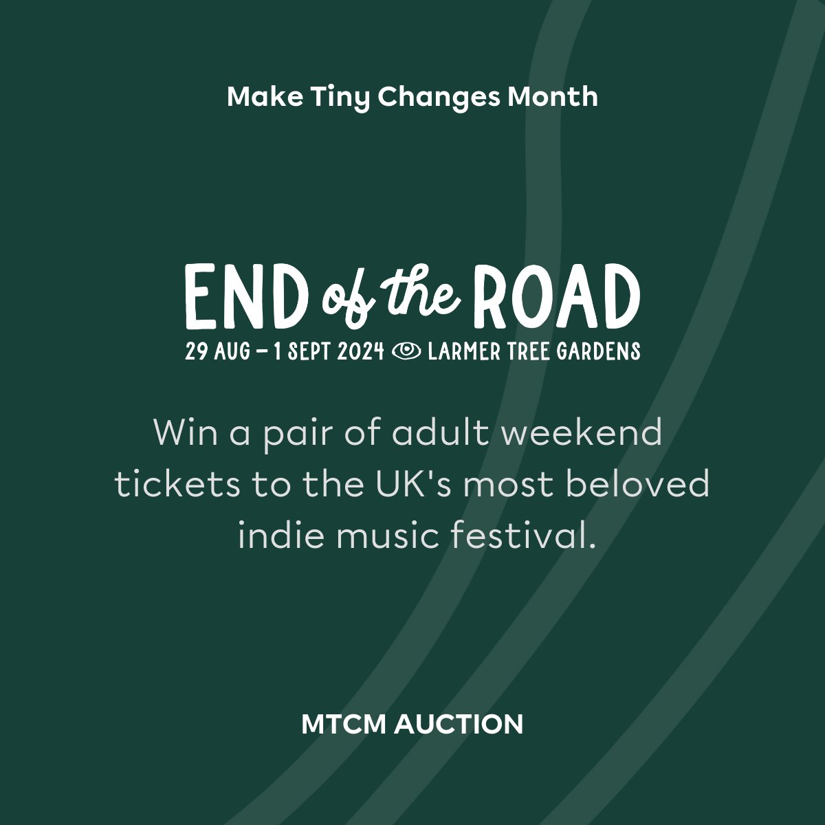 tinychanges's tweet photo. 🎪 2 x tickets to @EOTR festival
🎶 Annual pass for two to any @popmutations show (incl. @Monoglasgow @stereoglasgow & more)
Check out more info and enter here -> https://t.co/yS6yf2Fly4
#MTCM https://t.co/mT4tO4DfVM
