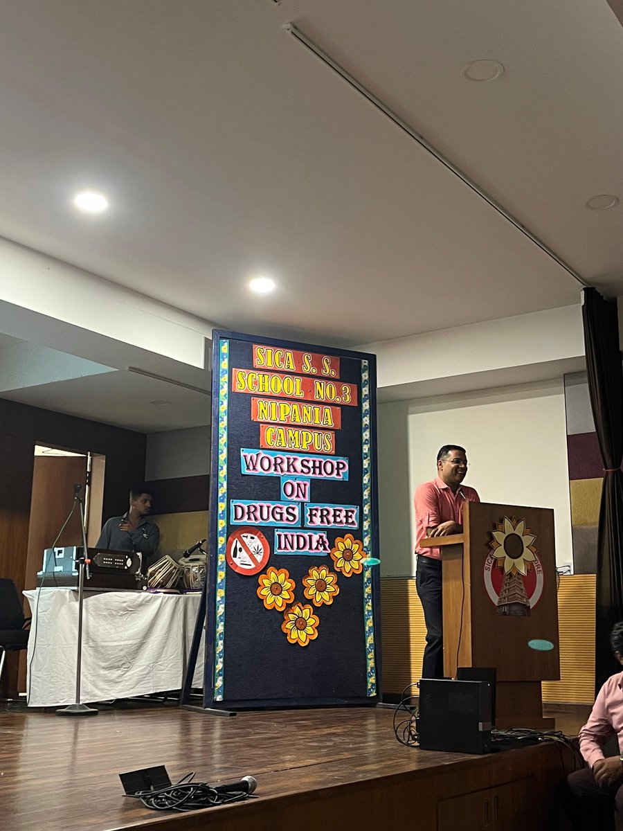 CBIC is observing  Nasha Mukt Bharat Pakhwada from 12th to 26 June 2024.

Customs Indore (Bhopal Zone) organized a workshop on *Drug Free India* at SICA Sr. Sec. School, Nipania Campus, Indore on 25th June 2024.

<a href="/cgstbhopalzone/">CGST Bhopal Zone</a> 
 
<a href="/cbic_india/">CBIC</a> 
 
<a href="/FinMinIndia/">Ministry of Finance</a> 
<a href="/UNODC/">UN Office on Drugs & Crime</a>