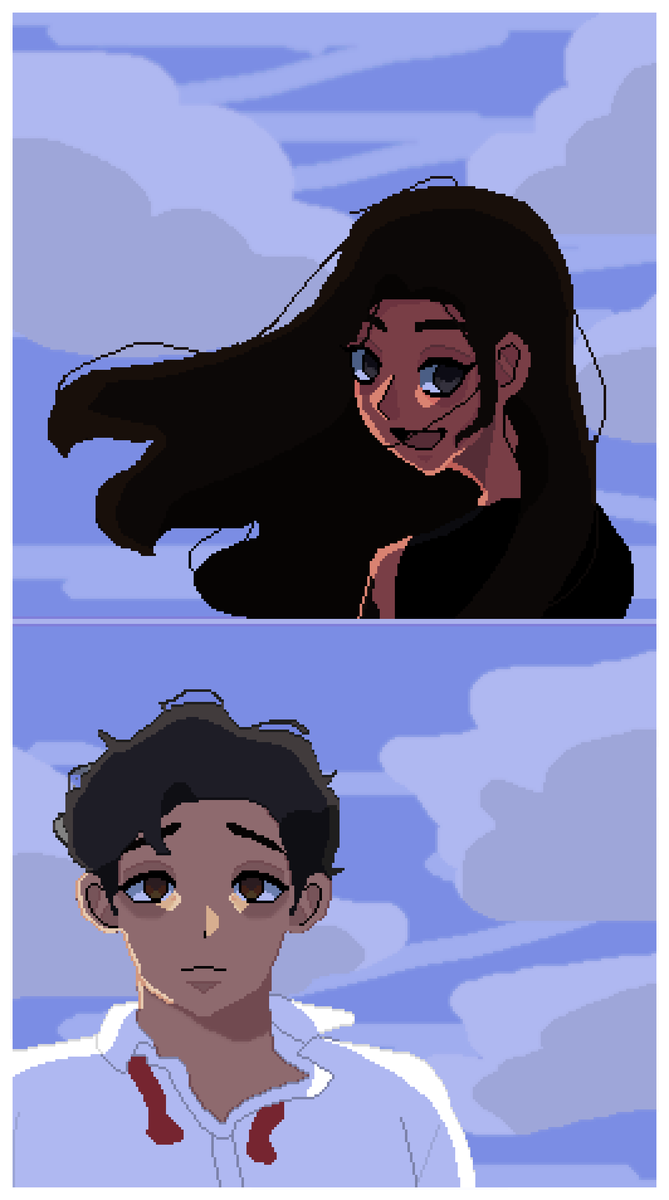 koheith's tweet photo. Hope?  
#nopixelfanart #chattercups #raymond #chatterbox #hiccups #pixelart #ドット絵

@ItsChatterbox
@Valkyrae https://t.co/uUkeKUw4YW