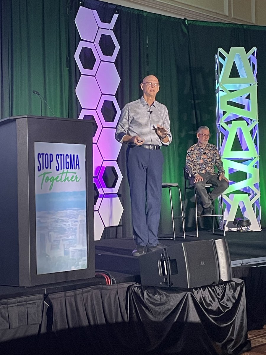 Glen Kremer and Seth Kahan launching our national stop@stigma national meeting in SLC