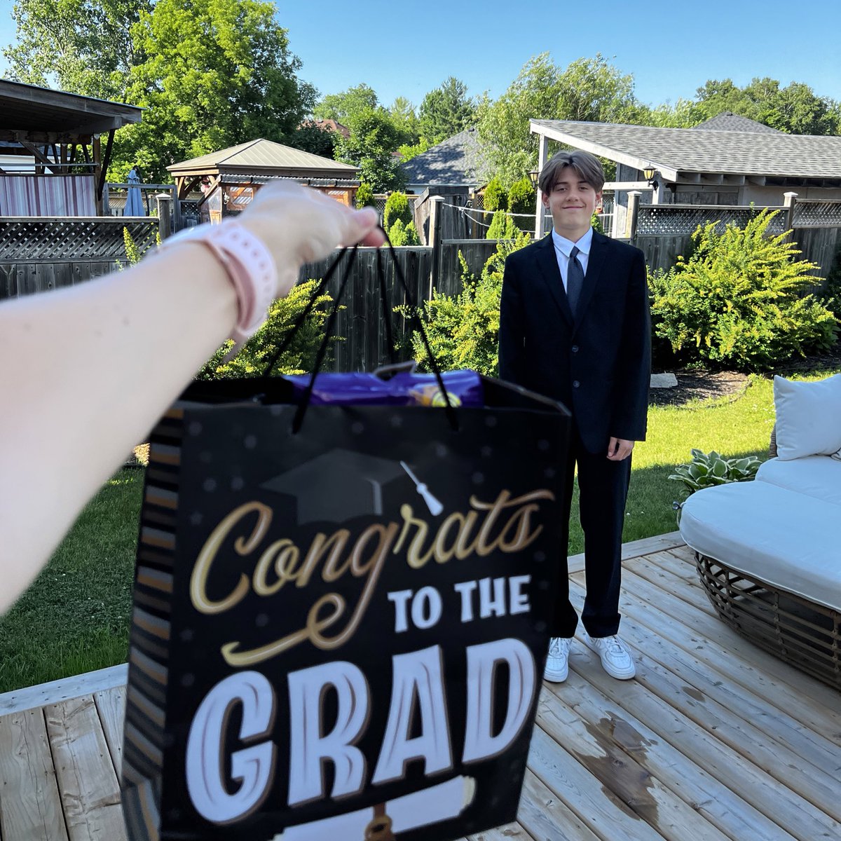 Mrs. Robinson (@mrsrobinsone) on Twitter photo Congrats to all of the grade 8 grads across SCDSB.
Proud my grade 8 grad @ Angus Morrison for his achievements, earning the Math award and the male recipient of the General Proficiency Award. <a href="/AngusMorrisonES/">Angus Morrison ES</a> Congrats to all of the grade 8 grads across SCDSB.
Proud my grade 8 grad @ Angus Morrison for his achievements, earning the Math award and the male recipient of the General Proficiency Award. <a href="/AngusMorrisonES/">Angus Morrison ES</a>