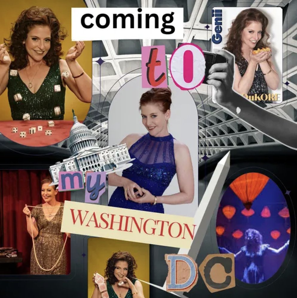 Magic Show with Joan DuKore
July 20, 2024, at 8:00 PM

Magician Joan DuKore promises a night full of excitement and surprises. This show will leave you spellbound.

Available for purchase at dcdatenight.com/joandukore