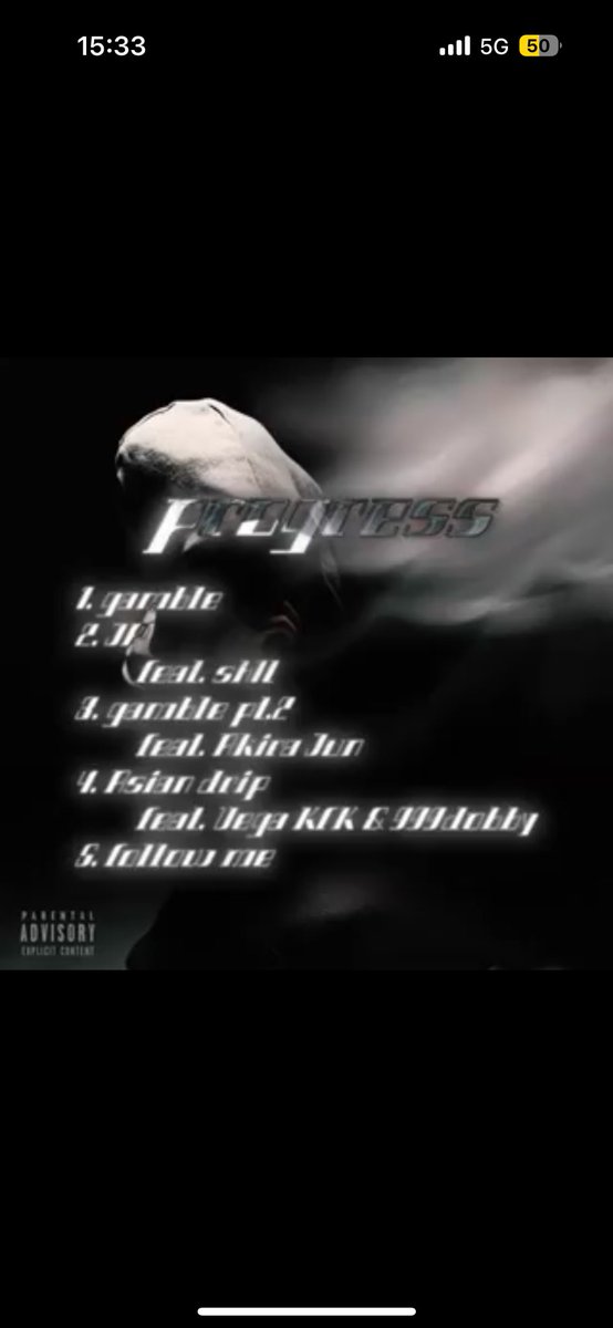 Track 2  "JP" 
Prod by me🔥🔥
6/27明日リリースされます！！！